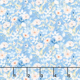 Lovelies - Paula Blue Yardage