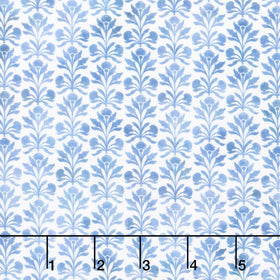 Sanctuary - Fleur Periwinkle Yardage