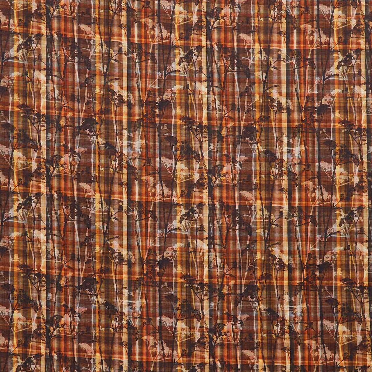 Autumn Elegance - Plaid Multi Yardage