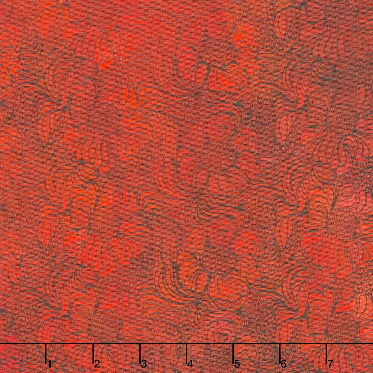 Dear Clara - Lush Red Yardage