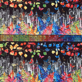 Urban Jungle II - Border Multi Yardage