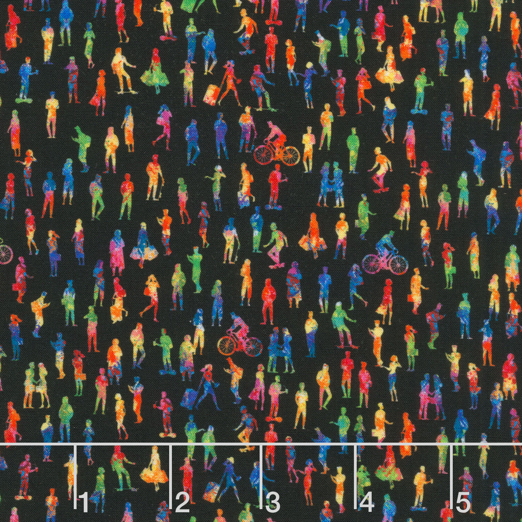 Urban Jungle II - People Multi Yardage