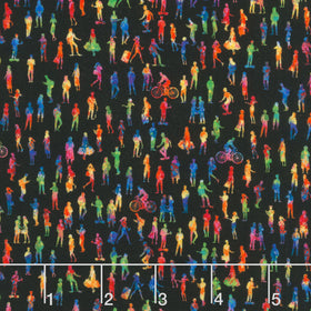 Urban Jungle II - People Multi Yardage