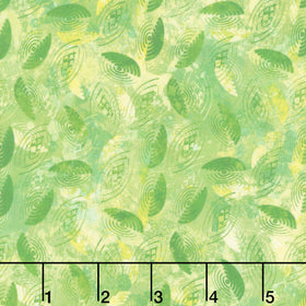 Urban Jungle II - Leaves Green Yardage