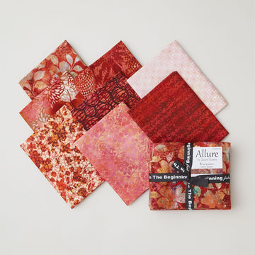 Allure Red Fat Quarter Bundle