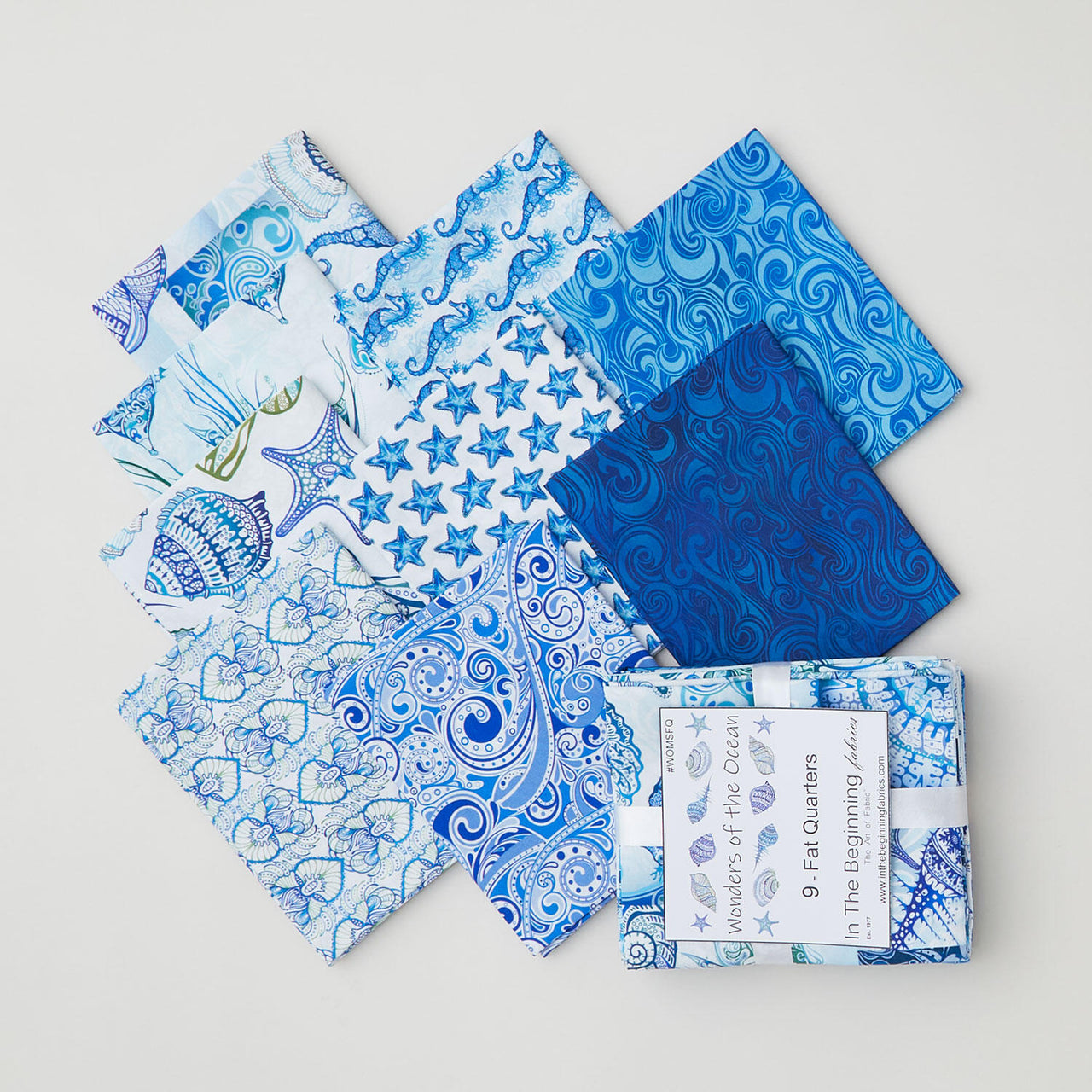 Wonders Of The Ocean Fat Quarter Bundle