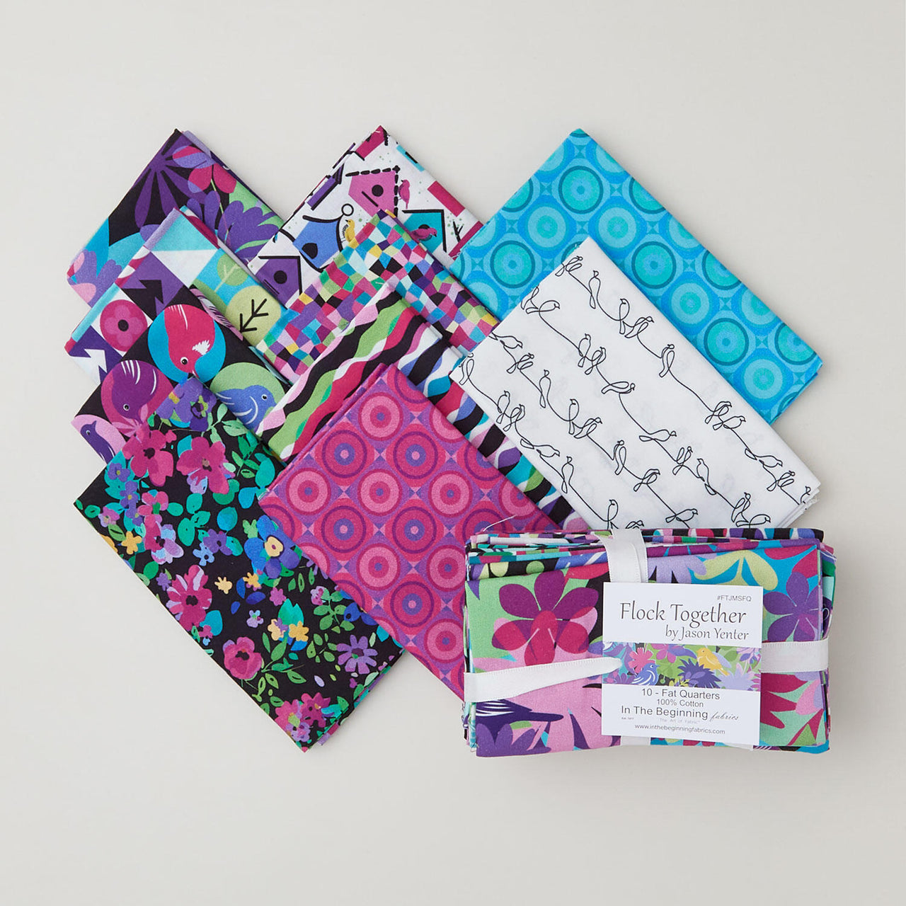 Flock Together Jewel Fat Quarter Bundle
