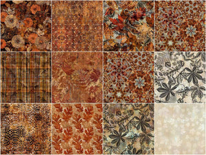 Autumn Elegance Fat Quarter Bundle