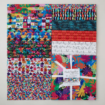 Flock Together Multi 10" Squares
