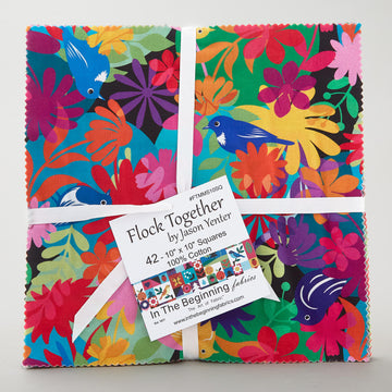 Flock Together Multi 10" Squares