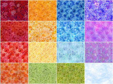 Blooming Day & Night 10" Squares