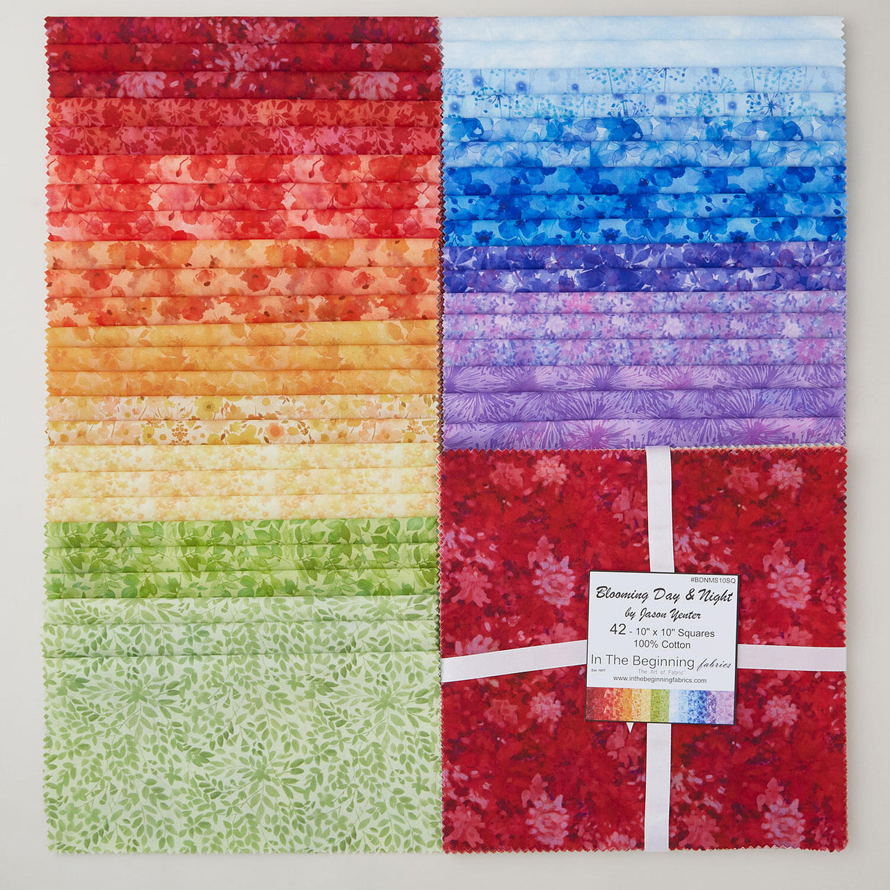 Blooming Day & Night 10" Squares