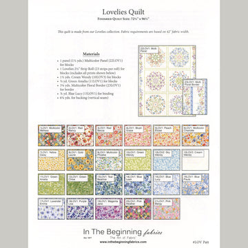 Lovelies Quilt Pattern