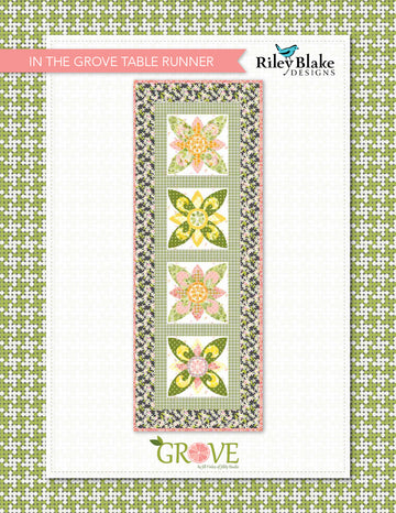 In the Grove Table Runner Free Quilt Pattern