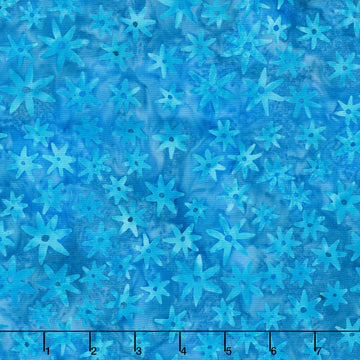 Tranquil Garden Batiks - Paper Whites Wave Yardage