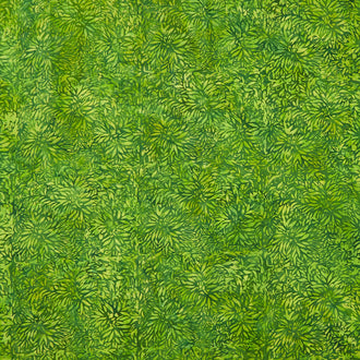 Tranquil Garden Batiks - Floral Overall Ivy Yardage