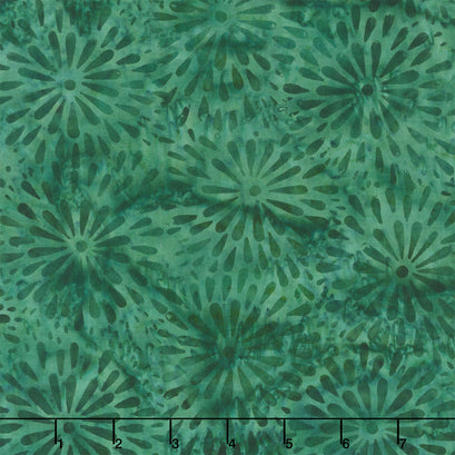 Meadow Sunshine Batiks - Mums Jade Yardage