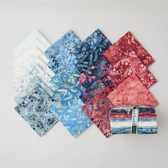 Misty Mornings Batiks Fat Quarter Bundle