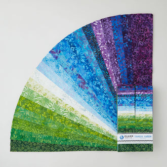 Tranquil Garden Batiks Strips