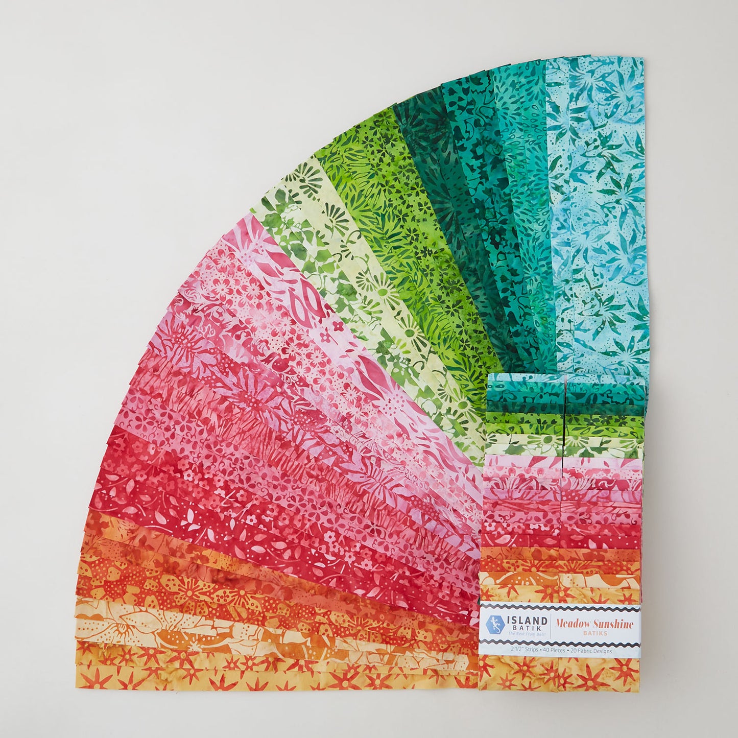 Meadow Sunshine Batiks Strips