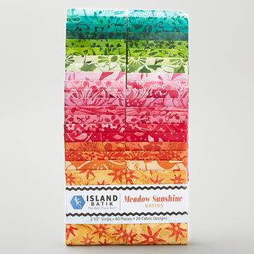 Meadow Sunshine Batiks Strips