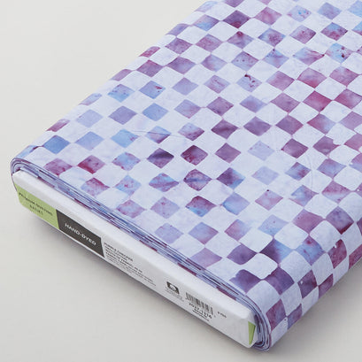 Purple Checker Batiks 8 Yard Bolt