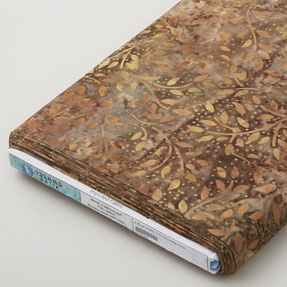 Chocolate Scroll Batik 8 Yard Bolt