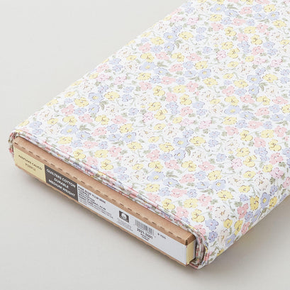 Pink Blue Yellow Mini Florals 8 Yard Bolt