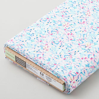 Lavender Brushstroke Floral 8 Yard Bolt