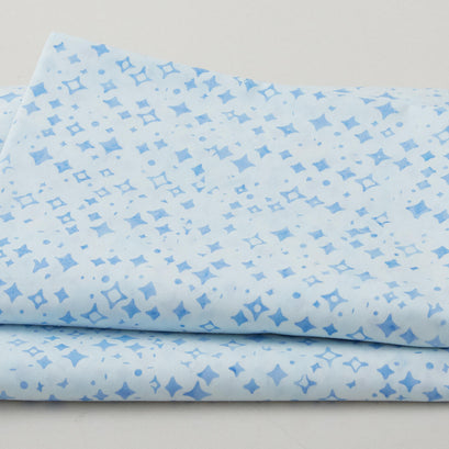 Liberty Batiks Favorites - Sparkles Blue Sky 2 Yard Cut