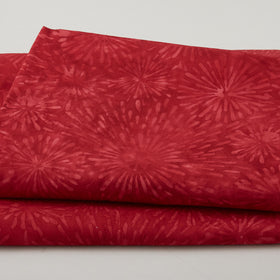 Liberty Batiks Favorites - Fireworks Red Redwood 2 Yard Cut