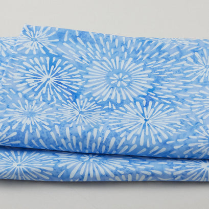 Liberty Batiks Favorites - Fireworks Blue Sky 2 Yard Cut