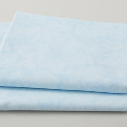 Liberty Batiks Favorites - Poppies Floral Blue Sky 2 Yard Cut