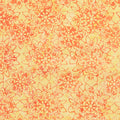 Rainbow Batiks Favorites - Mosaic Flower Yellow Lemonade 2 Yard Cut