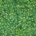 Rainbow Batiks Favorites - Leafy Branch Green Grass 2 Yard Cut