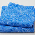 Rainbow Batiks Favorites - Mosaic Flower Blue Blueberry 5 Yard Cut