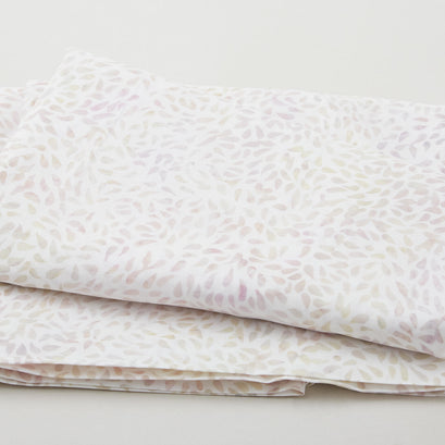 Petal Blender White Batik - 3 Yard Cut