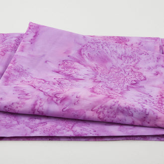 Purple Hand Dyed Batik 2 Yard Cut