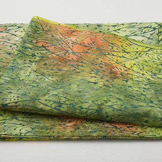 Autumn Scroll Batik 2 Yard Cut