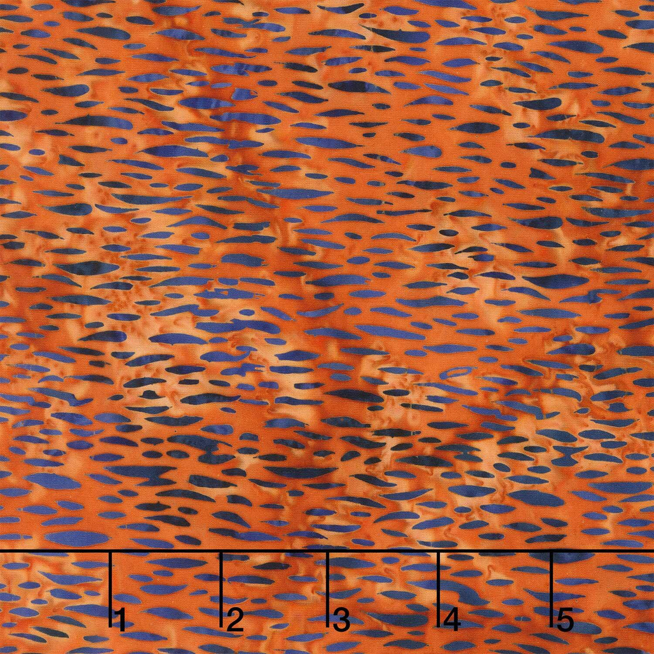 Fall Flair Batiks - Birch Orange Vermillion Yardage