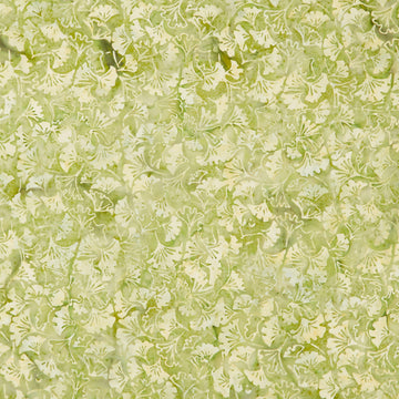 Fiesta Batiks - Ginkgo Green Ivy Yardage