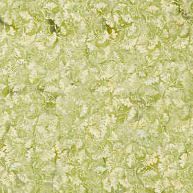 Fiesta Batiks - Ginkgo Green Ivy Yardage