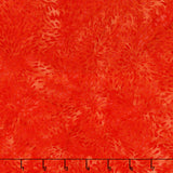 Fiesta Batiks - Marigold Red Yardage