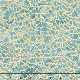 Stone Strata Batiks - Agate Multi Green Yardage