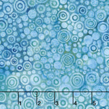 Stone Strata Batiks - Tiger Eye Multi Denim Yardage