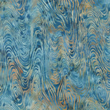 Stone Strata Batiks - Jasper Multi Navy Teal Yardage