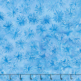 Dreamweaver Batiks - Dandelion Blue Sky Yardage