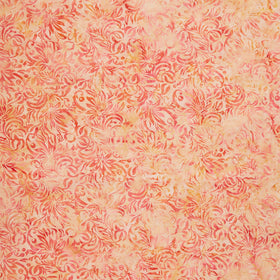 Everlasting Batiks - Square Floral Red Shell Yardage