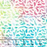Paisley Pop Batiks - Paisley Petals Jellybean Yardage