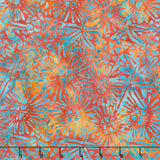 Starry Seas Batiks - Starfish Marine Orange Cheddar Yardage